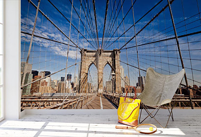 Fototapeta New York Brooklyn Bridge 1062